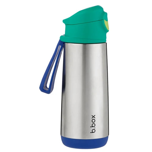 Insulated Sport Spout Bottle – Electric Jungle 500mL