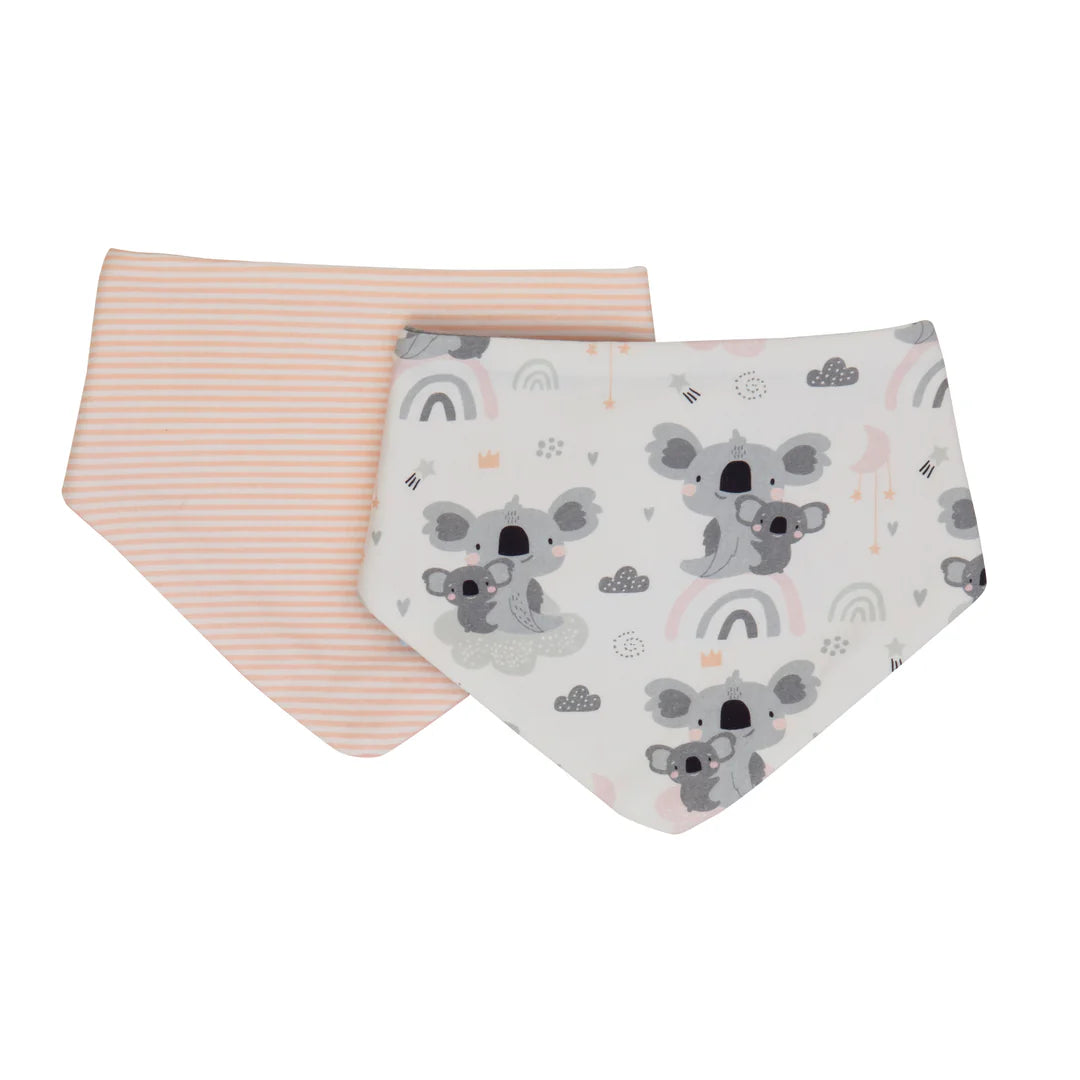 Bandana Bibs 2pk - Koala