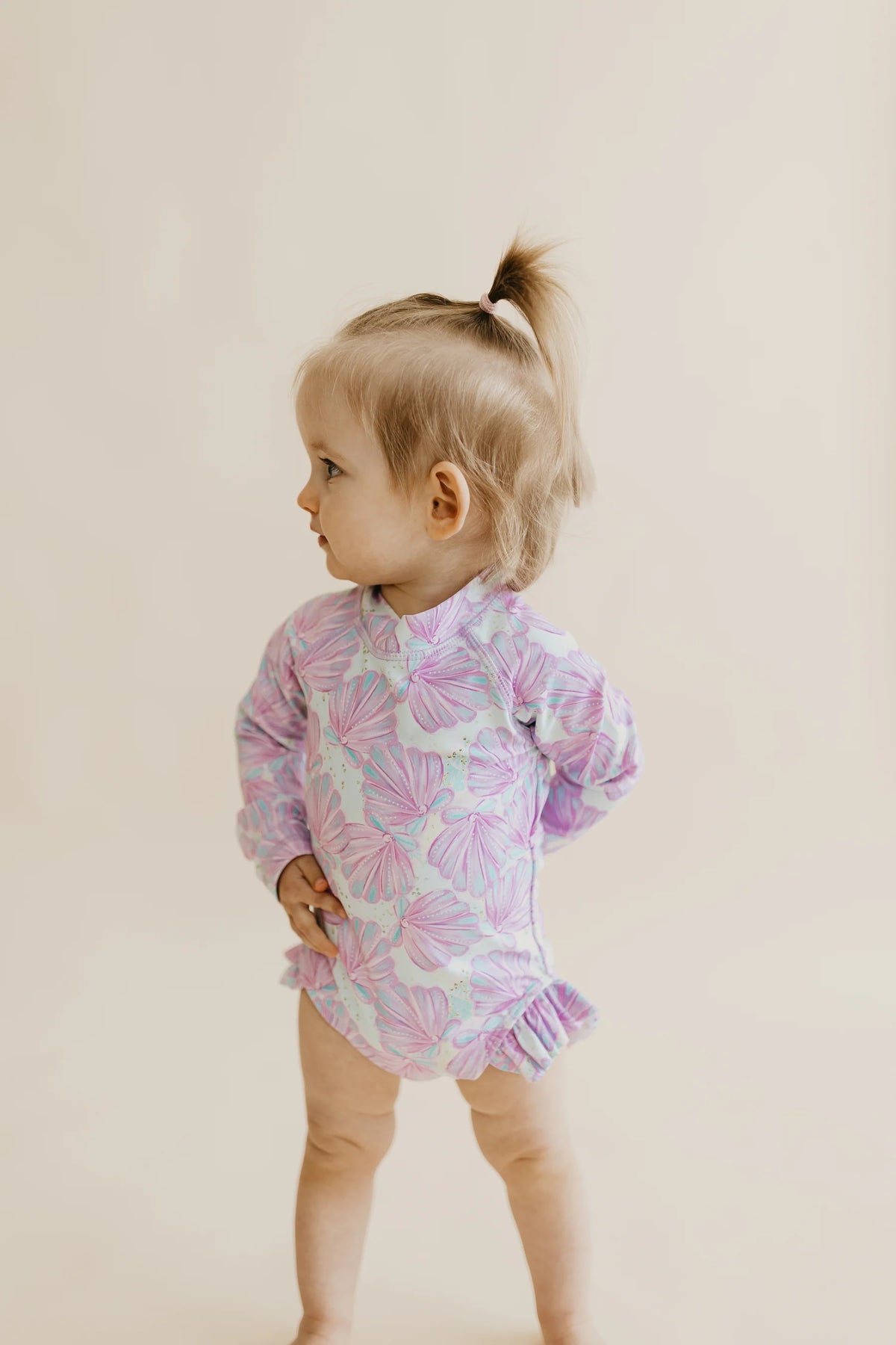 Girls Swimsuit - Shimmer Shells