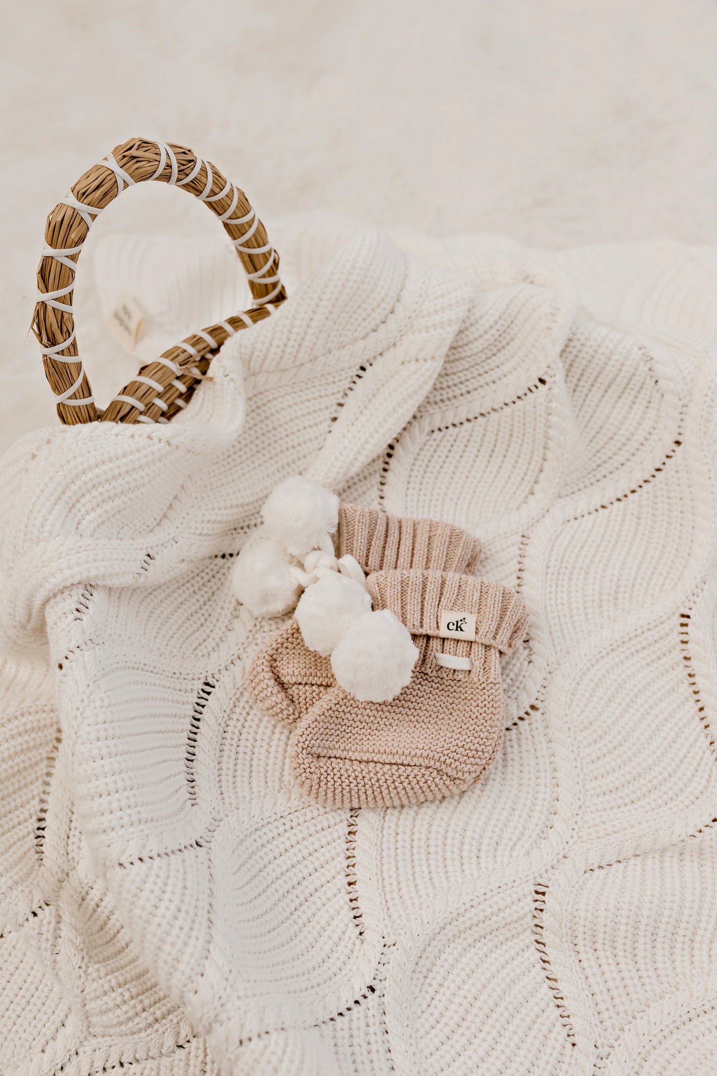 Keepsake Knit Blanket | Ivory
