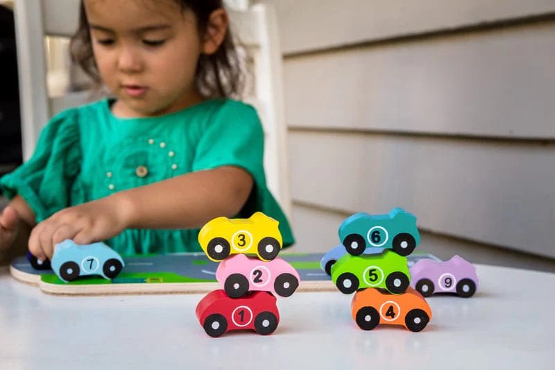 1 - 10 Car Puzzle - Aster & Ruby