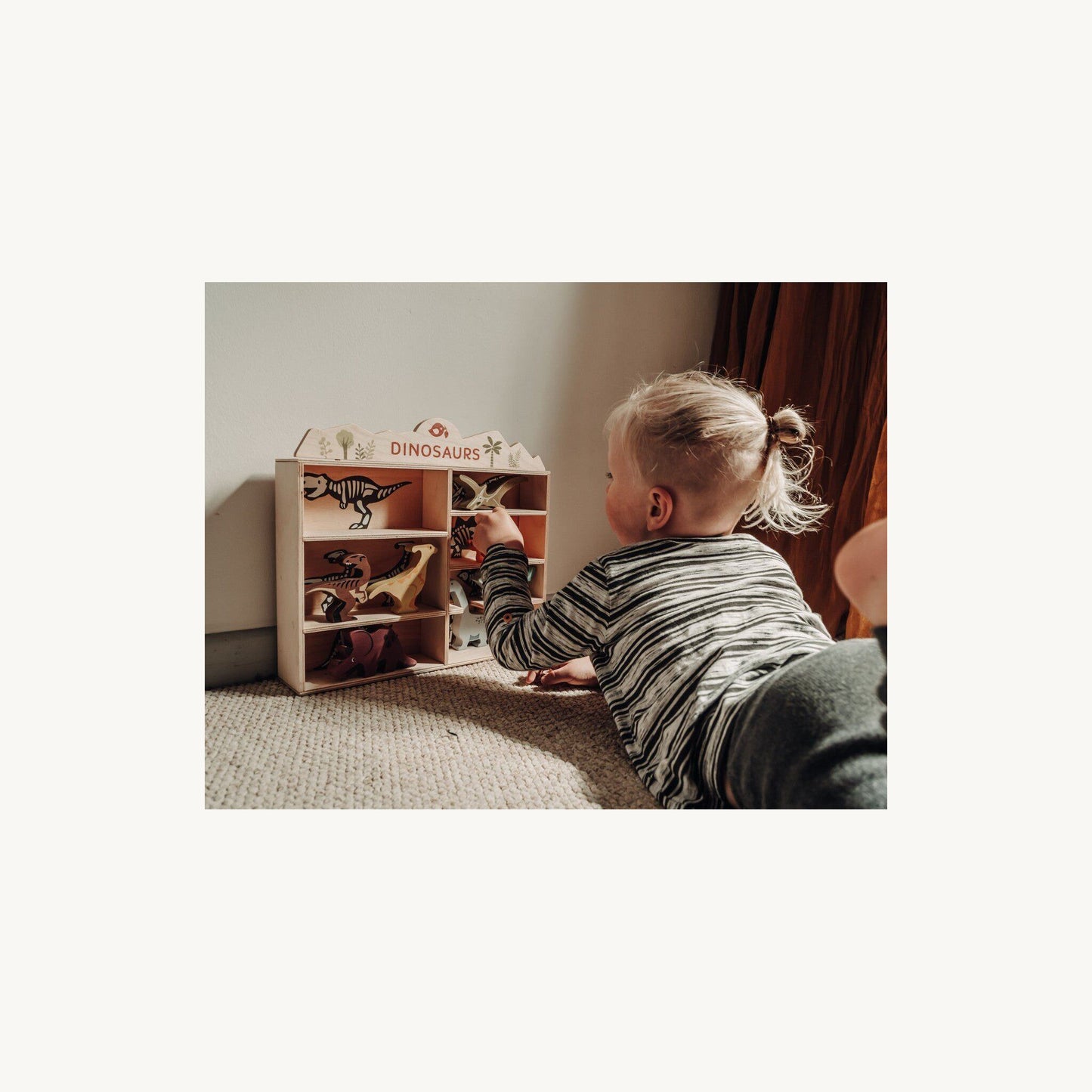 Dinosaur Display Shelf Set – children's product by Tender Leaf Toys | Aster & Ruby