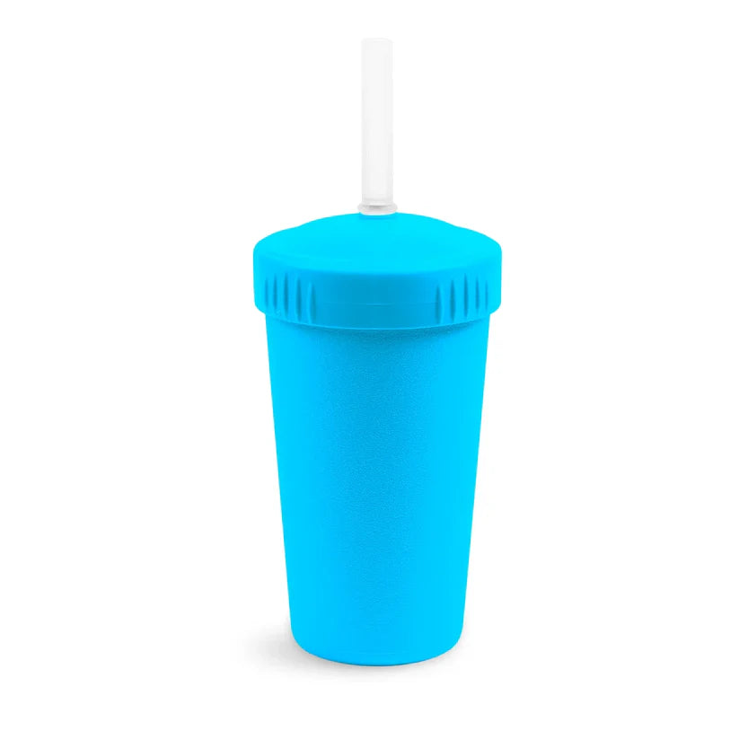 Straw Cup with Reusable Straw