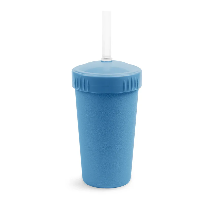 Straw Cup with Reusable Straw