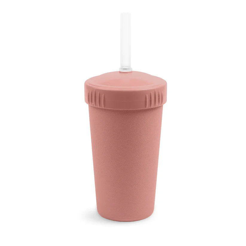 Straw Cup with Reusable Straw