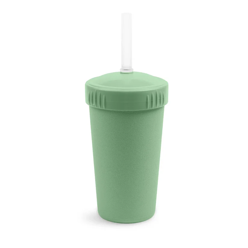 Straw Cup with Reusable Straw