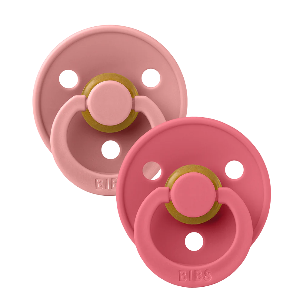 Colour Pacifier Round 2pk