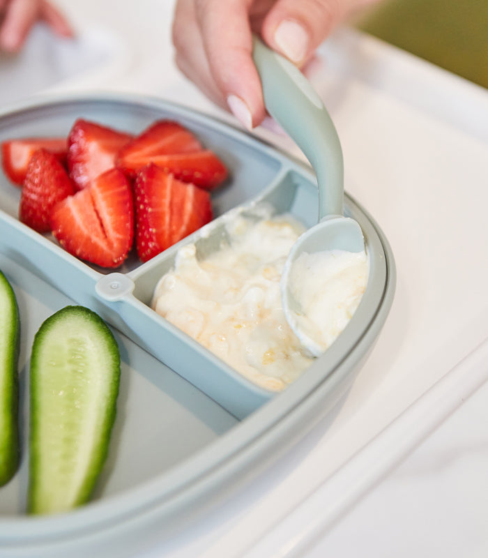 2-in-1 Suction Plate - Ocean