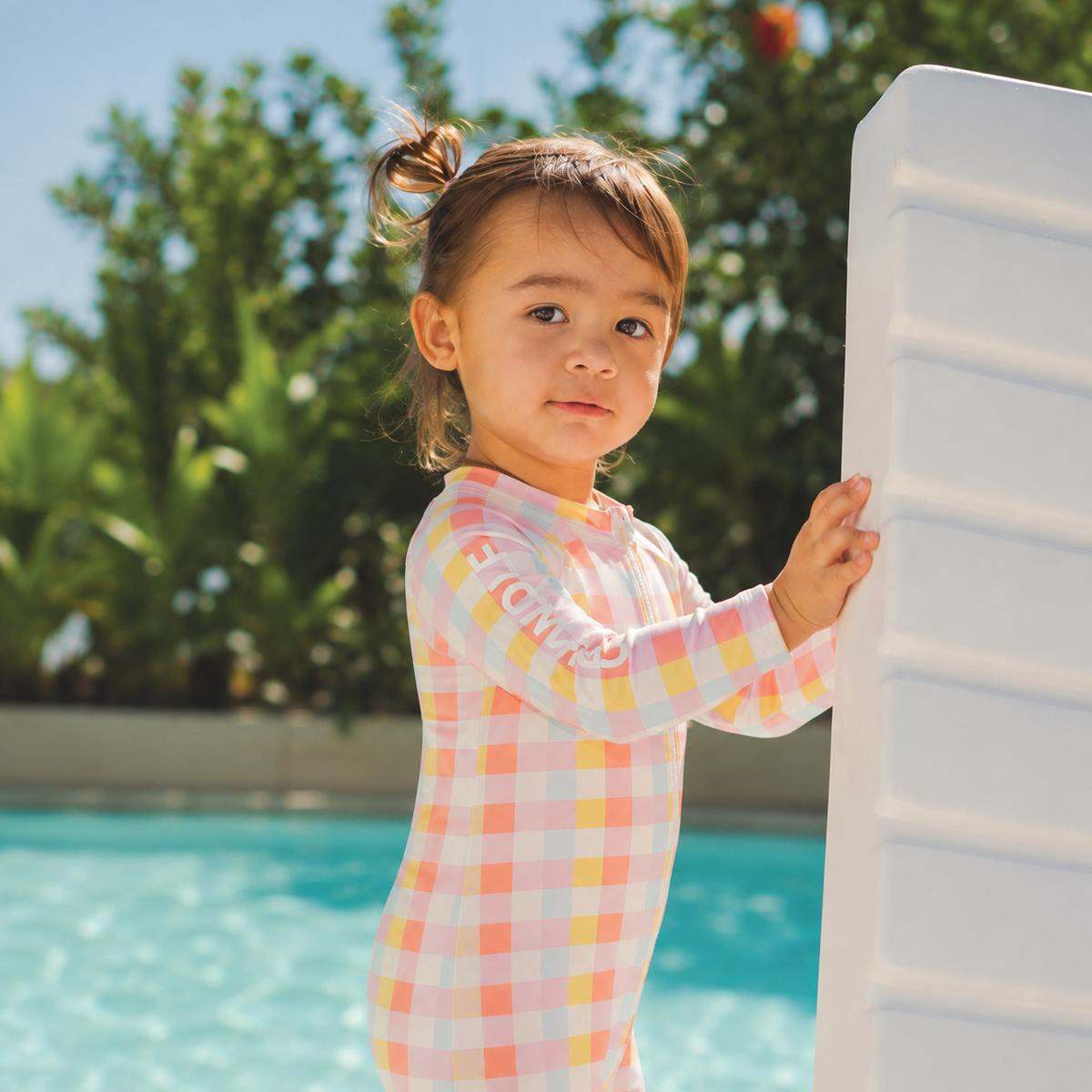Baby Rash Suit Pop Gingham