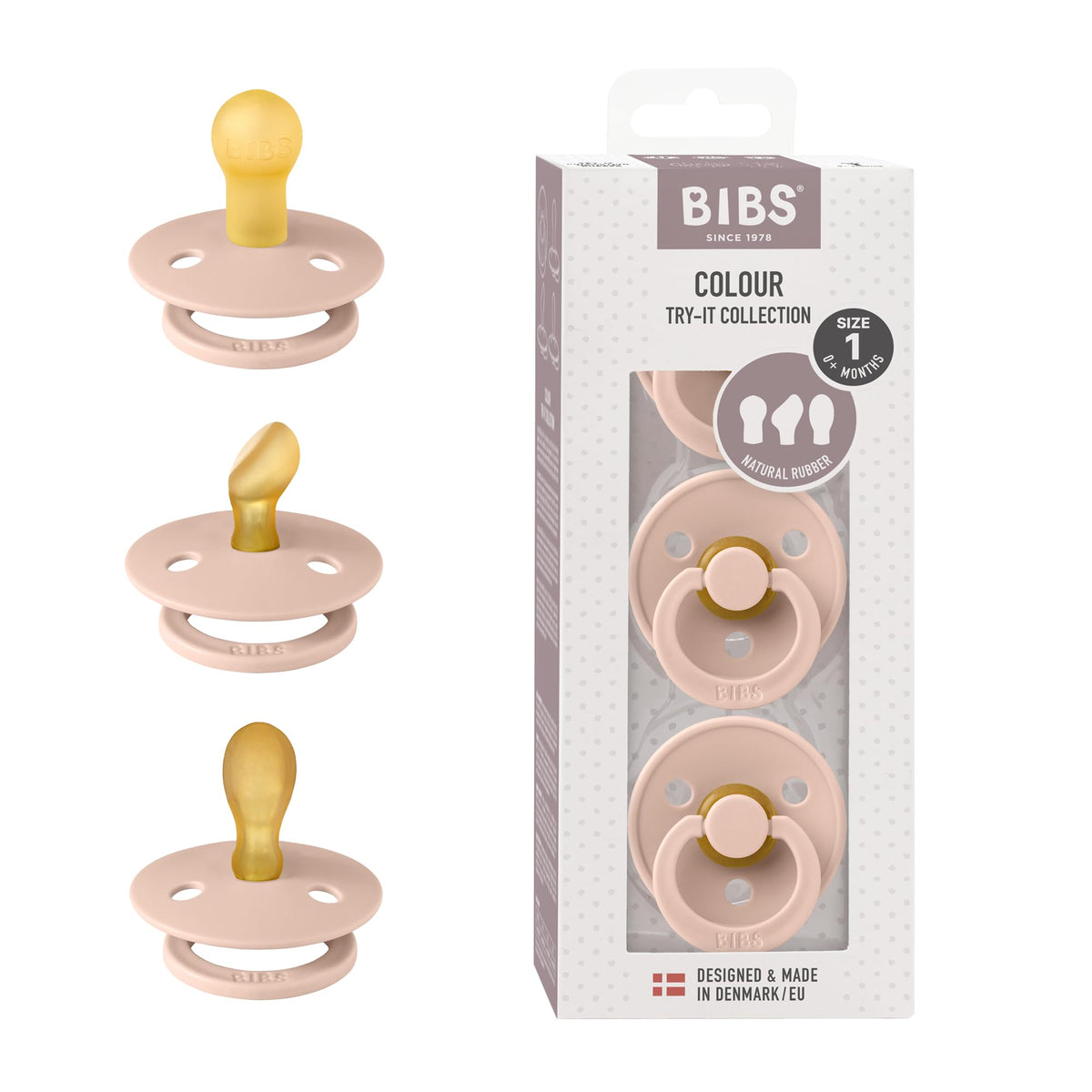 Try-it Colour 3pk Blush