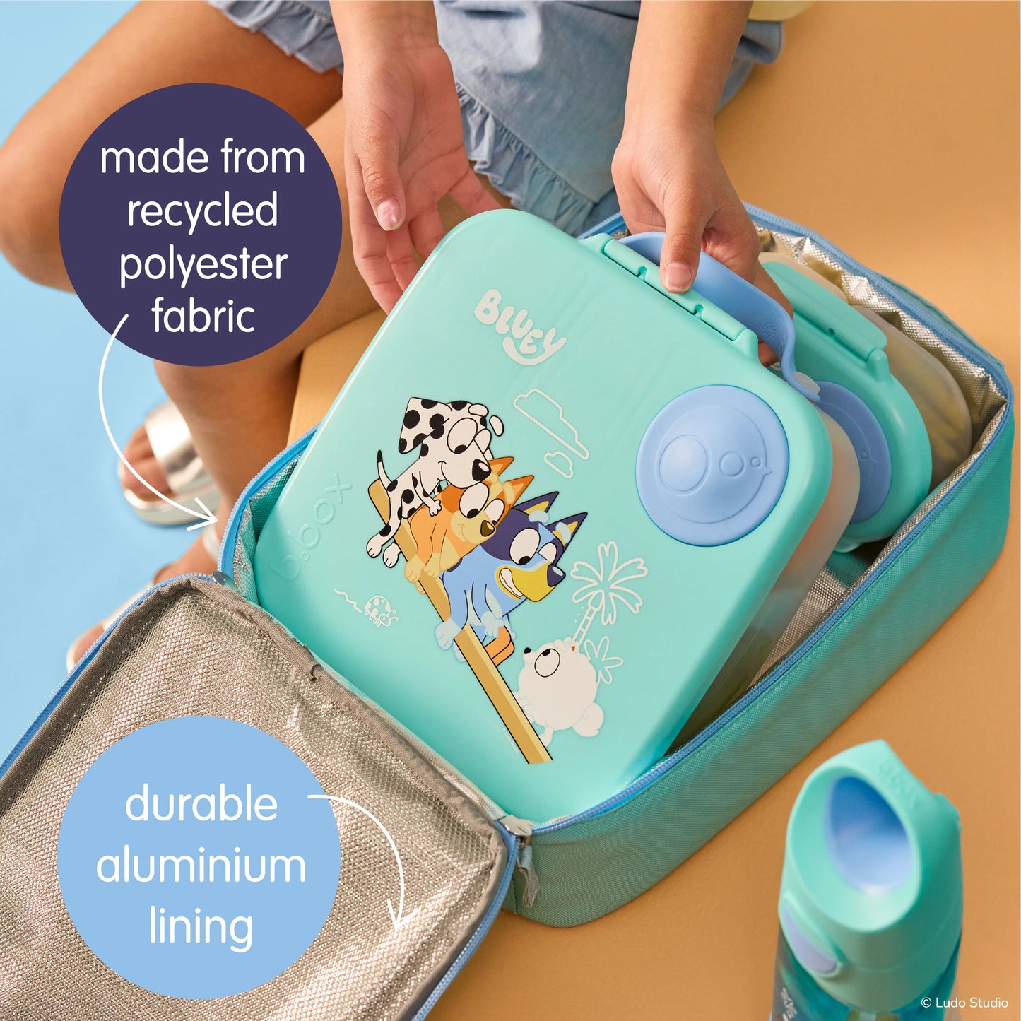 Bluey playtime insulated lunchbag