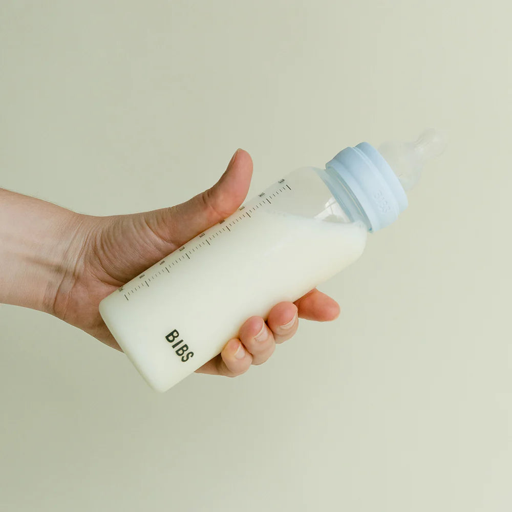 BIBS Baby Bottle Latex 150ml Slow Flow Ivory | Aster & Ruby