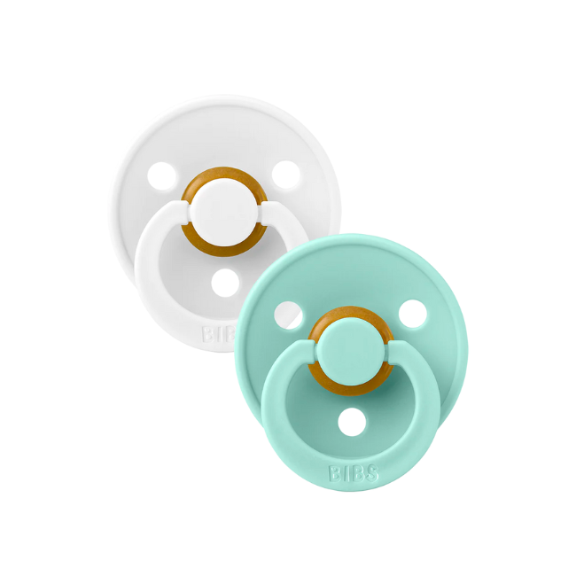 Colour Pacifier Round 2pk