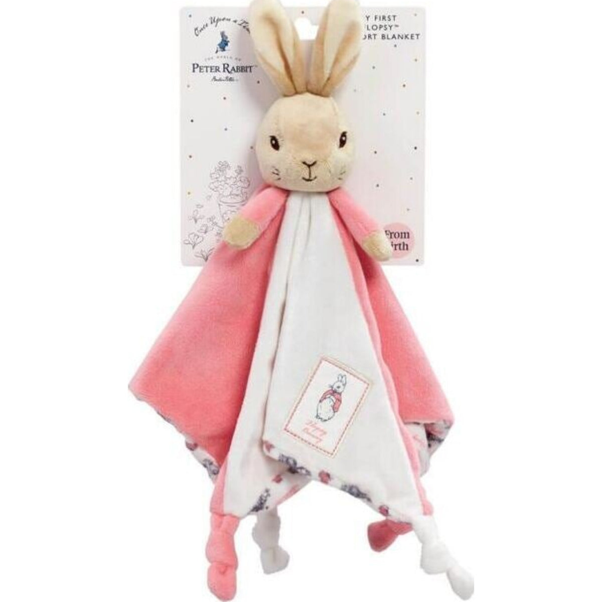 Beatrix Potter MY FIRST FLOPSY COMFORT BLANKET | Aster & Ruby