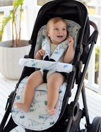 Universal Pram Liner Turtle Bay