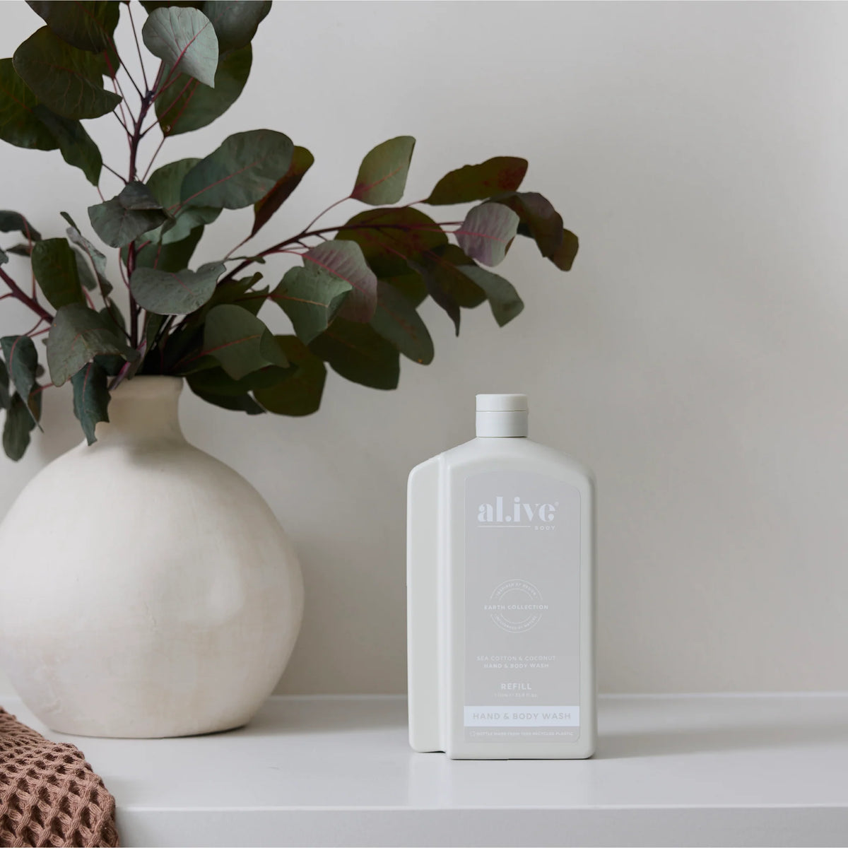 Wash Refill 1L Sea Cotton & Coconut