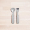 Replay Fork & Spoon Set Green