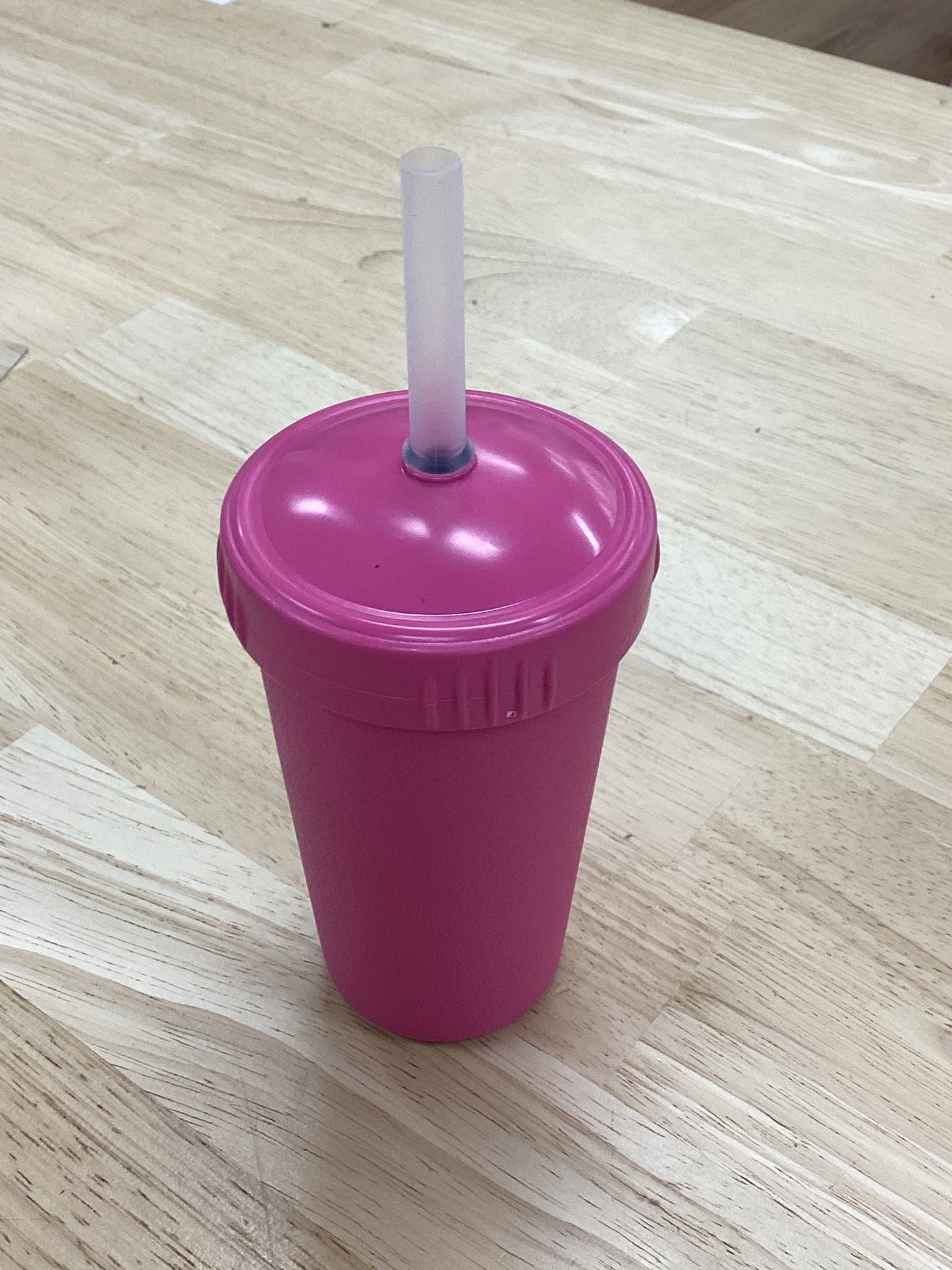 Straw Cup with Reusable Straw