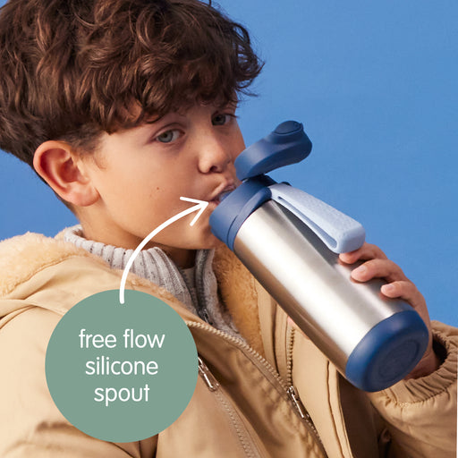 Insulated Sport Spout Bottle – Electric Jungle 500mL