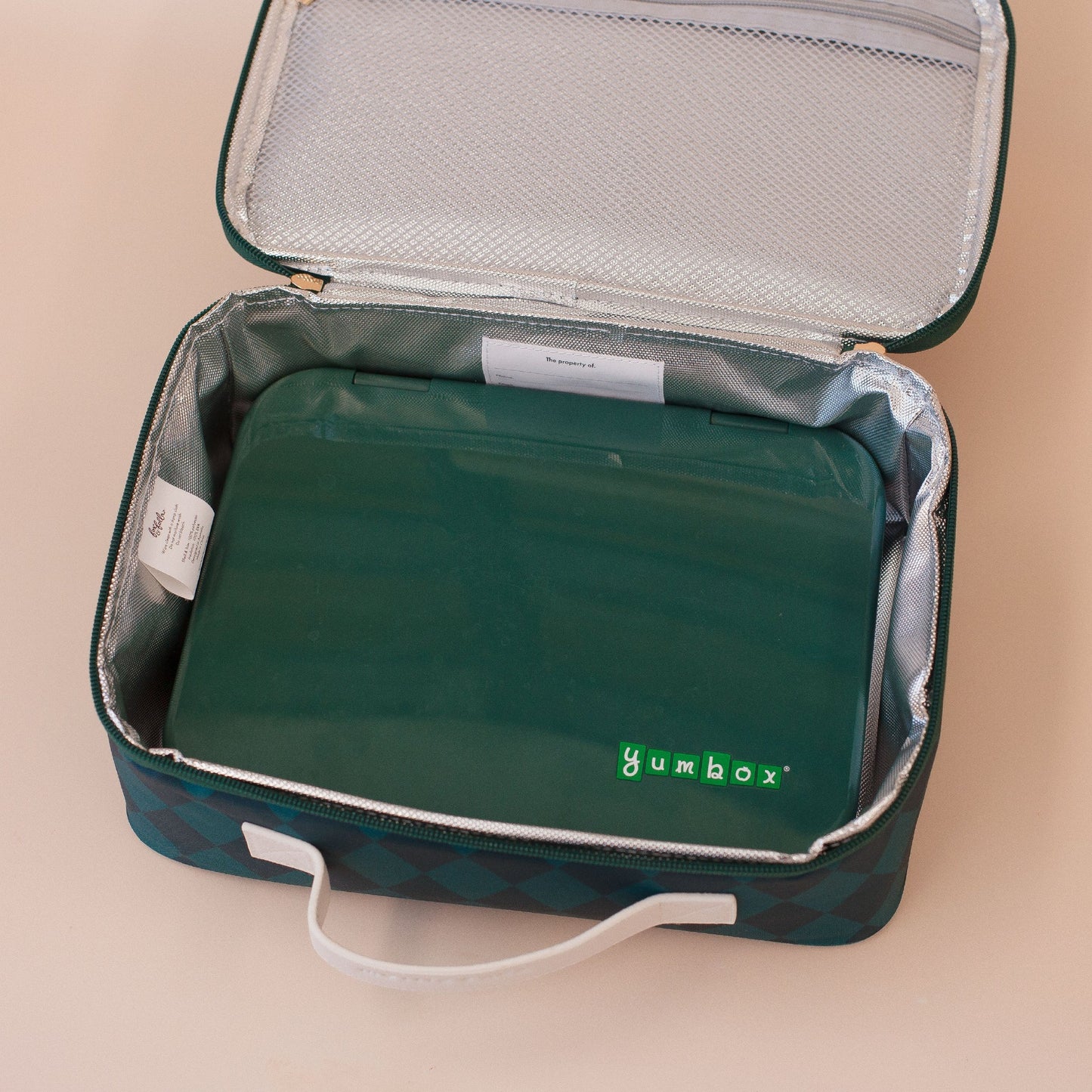 Forest Diamonds Large Lunch Bag