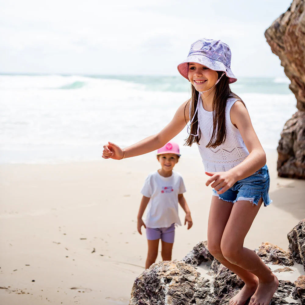 Lola Reversible Bucket Hat – Midi, Maxi, Mini – Aster & Ruby