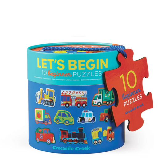 Let's Begin Puzzle 2 pc Vehicles