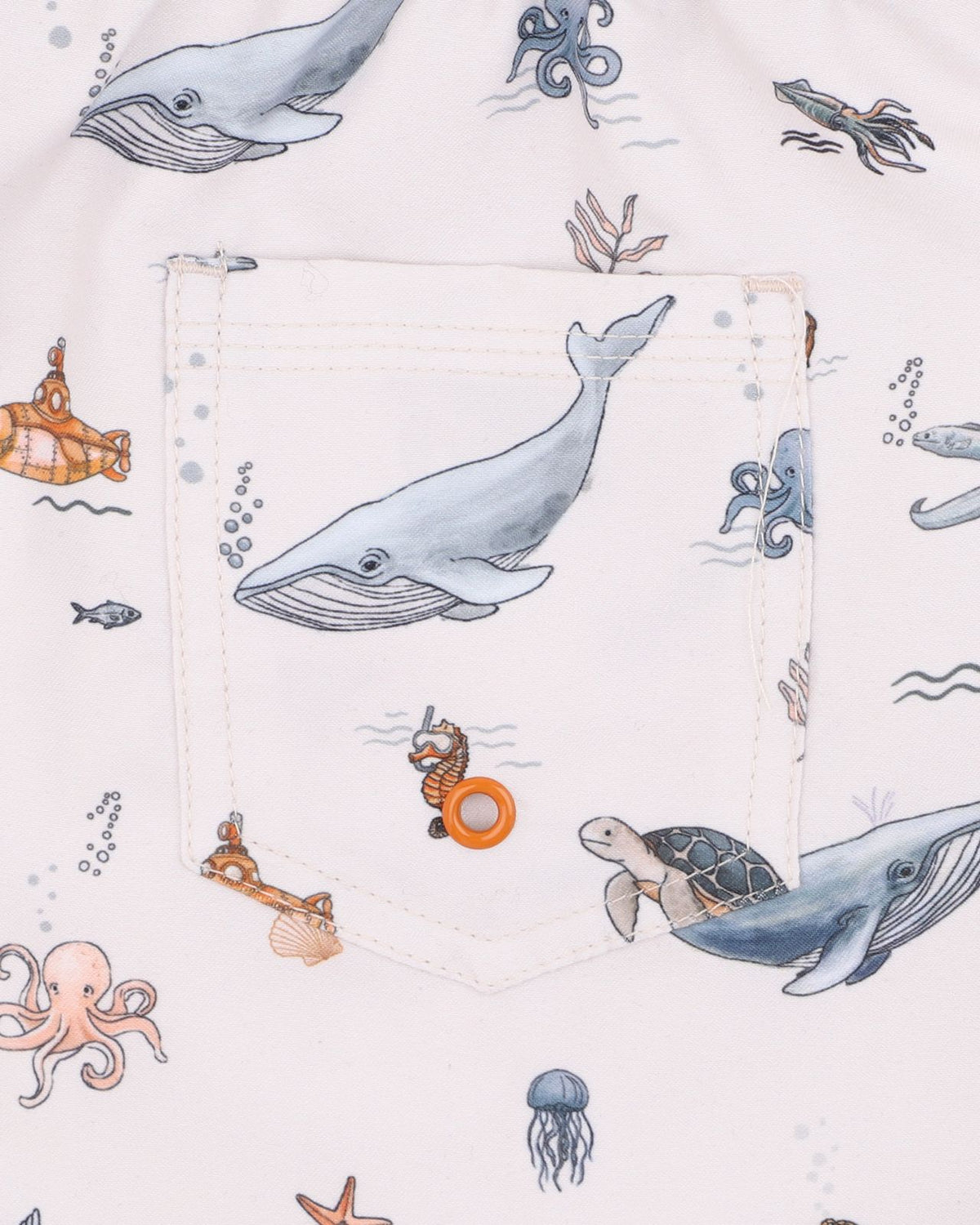 Harvey Aqua Nappy