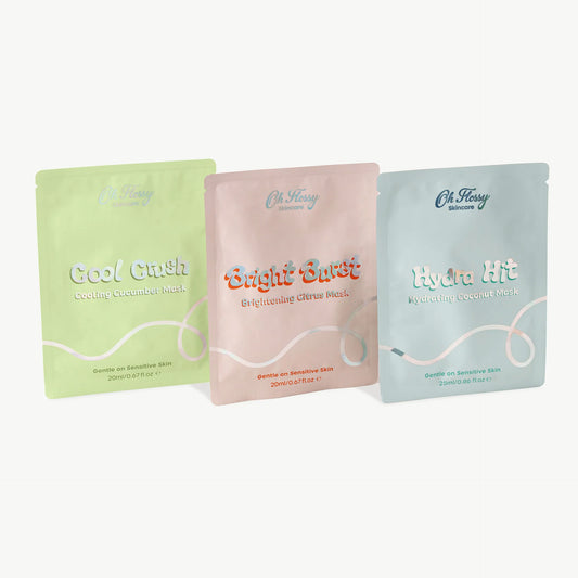 Skin Squad Sheet Mask Trio
