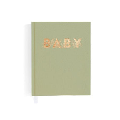 Fox & Fallow Mini Baby Book Sage