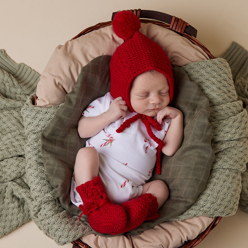 Candy Cane SS Bodysuit