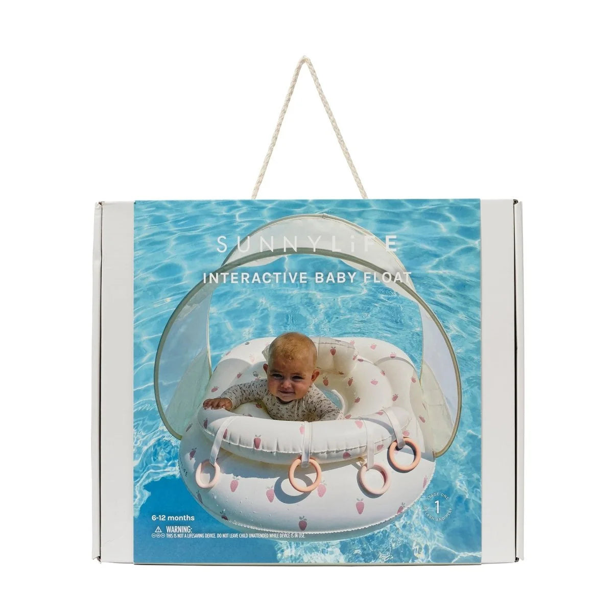 Interactive Baby Float Strawberry Sunshine Pink