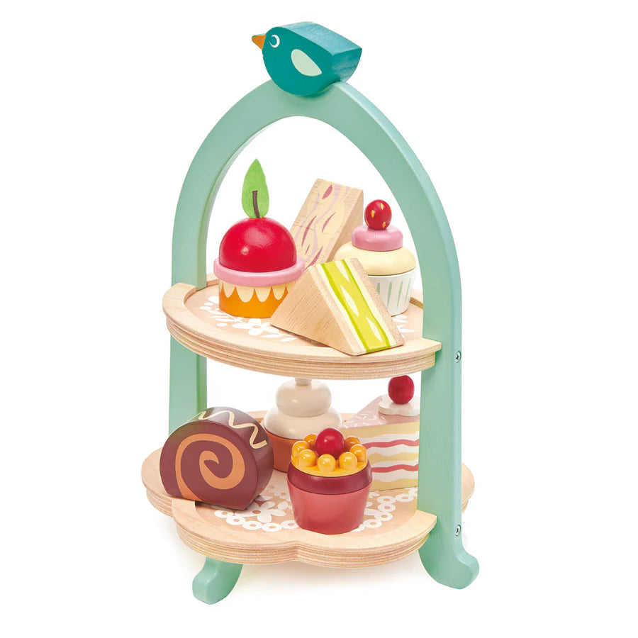 Tender Leaf Toys Birdie Afternoon Tea Stand | Aster & Ruby