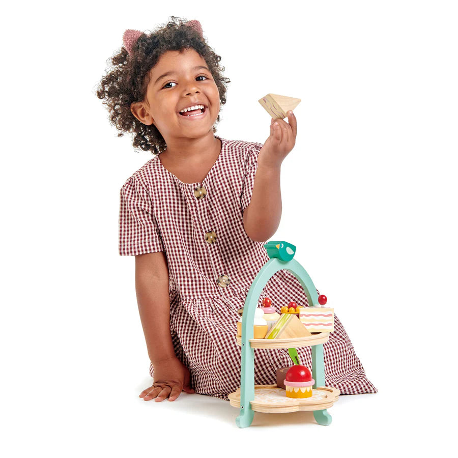 Tender Leaf Toys Birdie Afternoon Tea Stand | Aster & Ruby