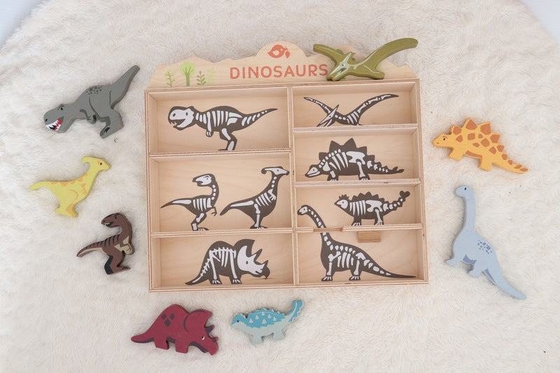 Tender Leaf Toys Dinosaur Display Shelf Set | Aster & Ruby