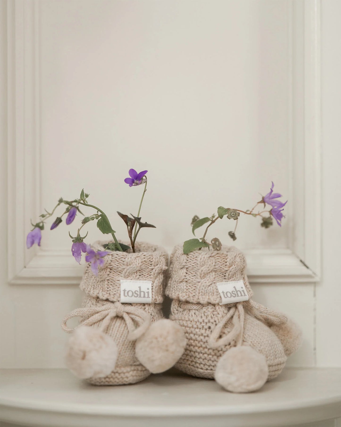 Organic Booties | Yummy Oatmeal