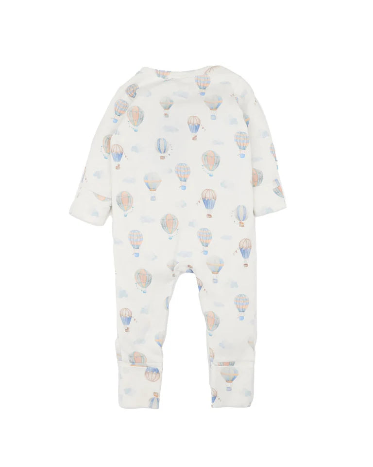 Sky High Organic LS Zipsuit