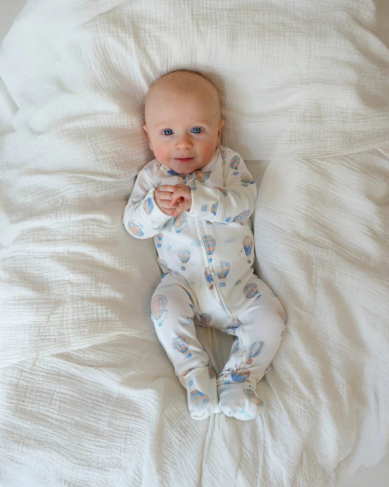 Sky High Organic LS Zipsuit