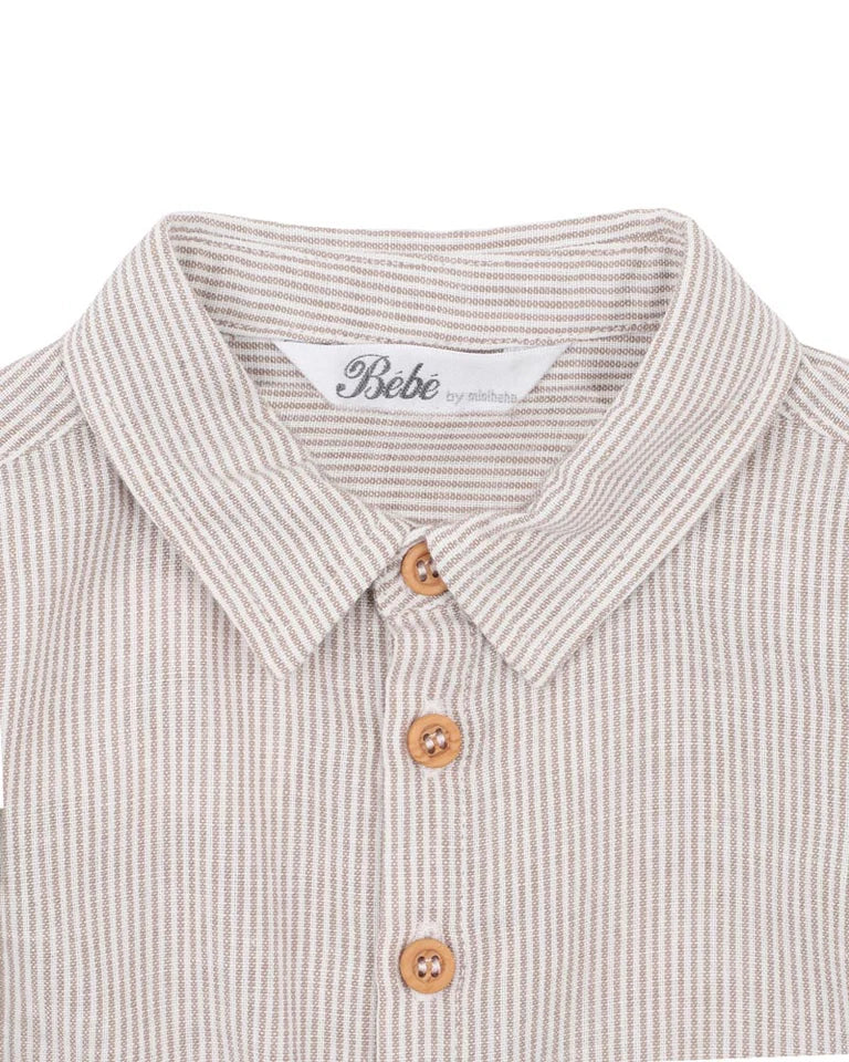 Jake Stripe LS Shirt