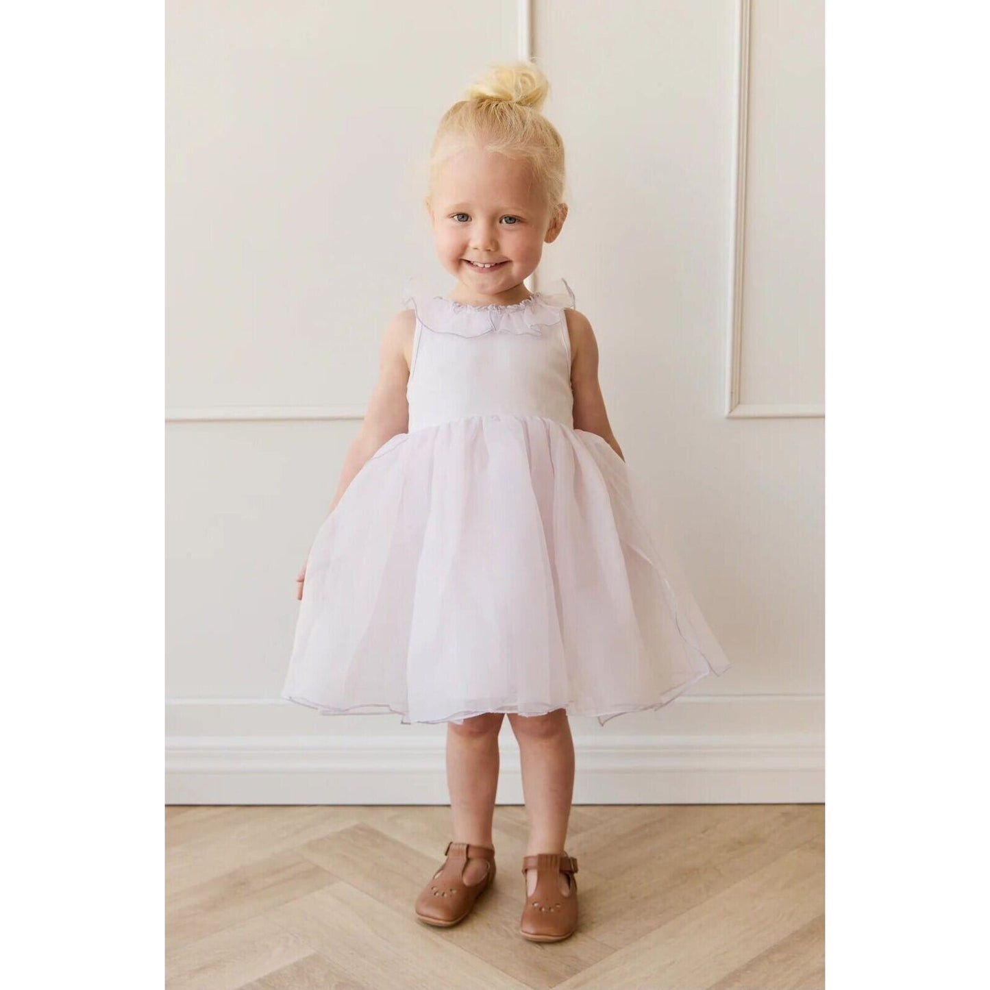 Adalyn Dress Hydrangea – children's product by Jamie Kay | Aster & Ruby