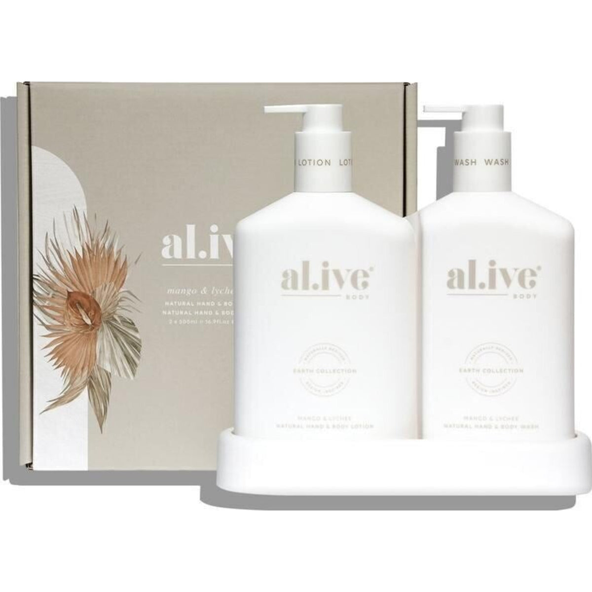 Al.ive Body Wash & Lotion Duo Mango & Lychee | Aster & Ruby