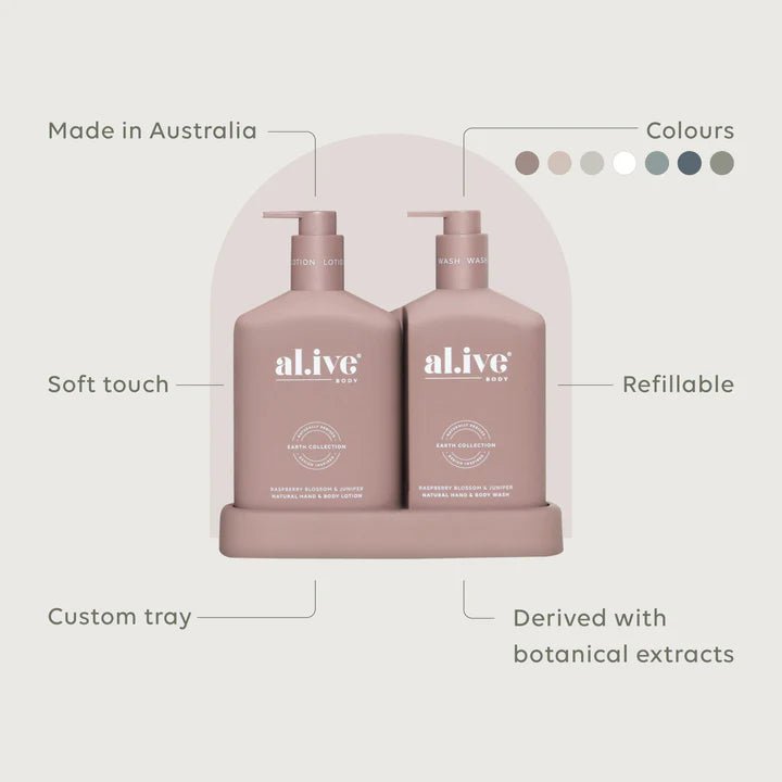 Al.ive Body Duo Raspberry Blossom & Juniper-Aster & Ruby