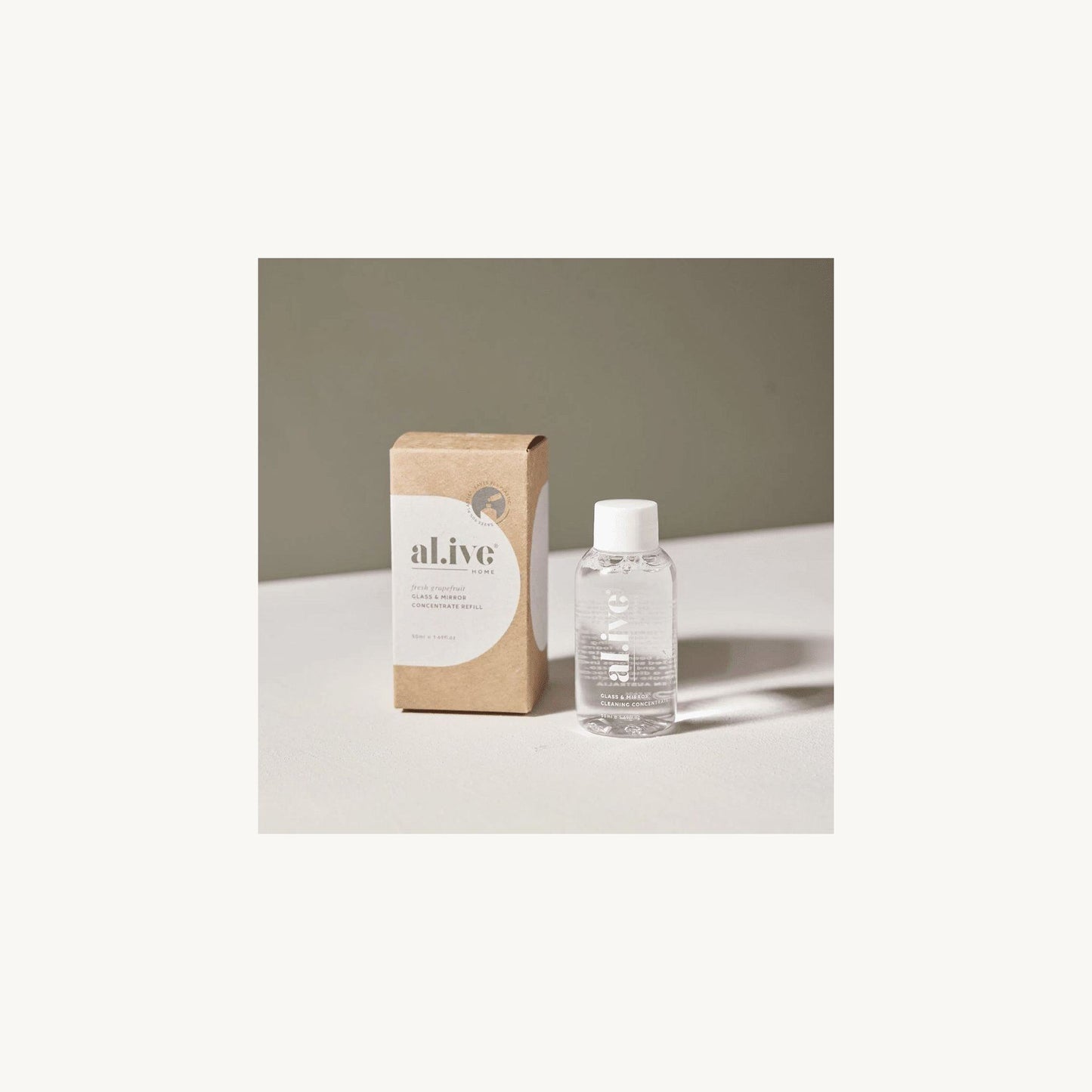 Home Cleaning Glass & Mirror Concentrate Refill – children's product by Al.ive Body | Aster & Ruby