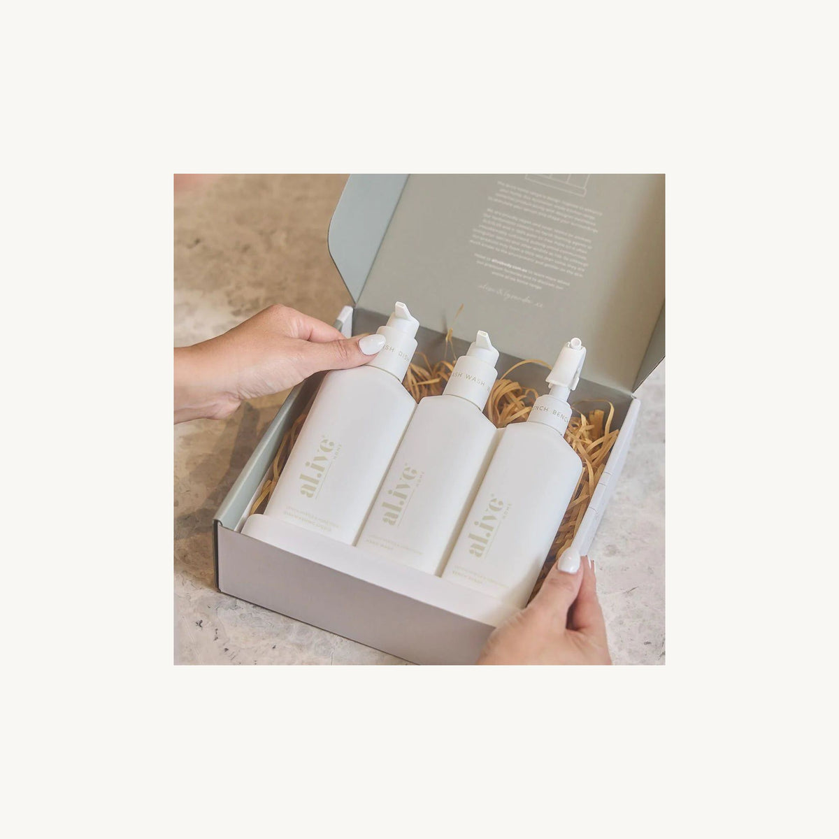 Al.ive Home Lemon Myrtle & Honeydew Kitchen Trio | Aster & Ruby