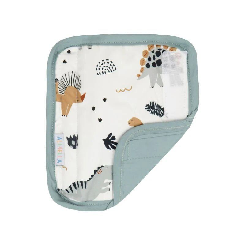 Harness Covers & Pram Pegs Set Beige Dinosaurs – Aster & Ruby