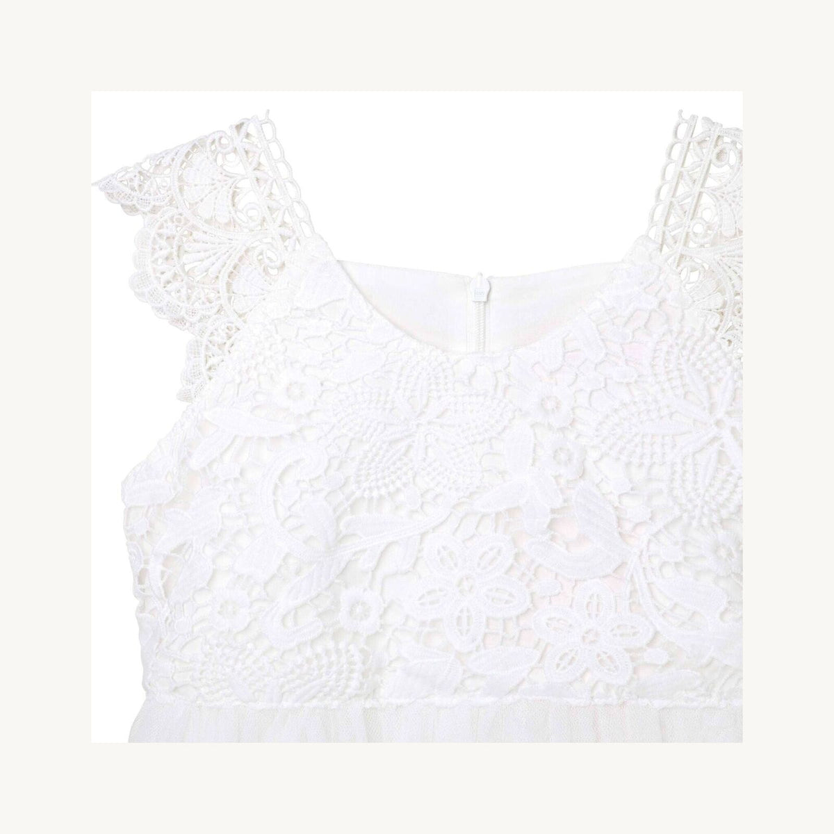 Designer Kidz Angie Lace Bodice Dress | Aster & Ruby
