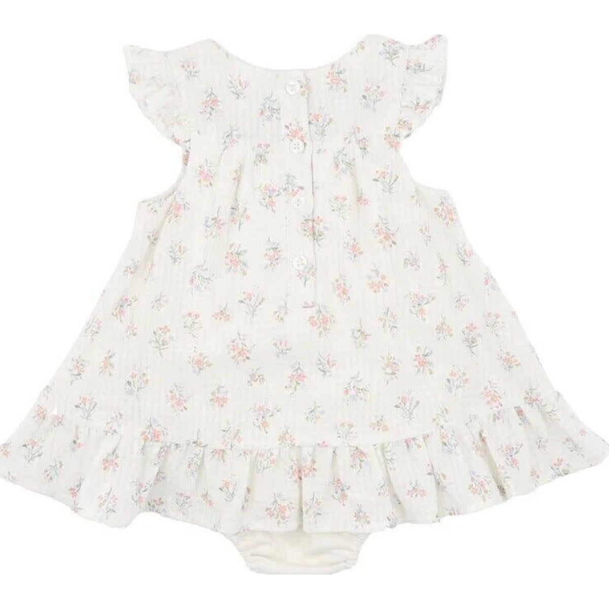 Bebe ANYA DISTY PRINT OVERLAY DRESS | Aster & Ruby