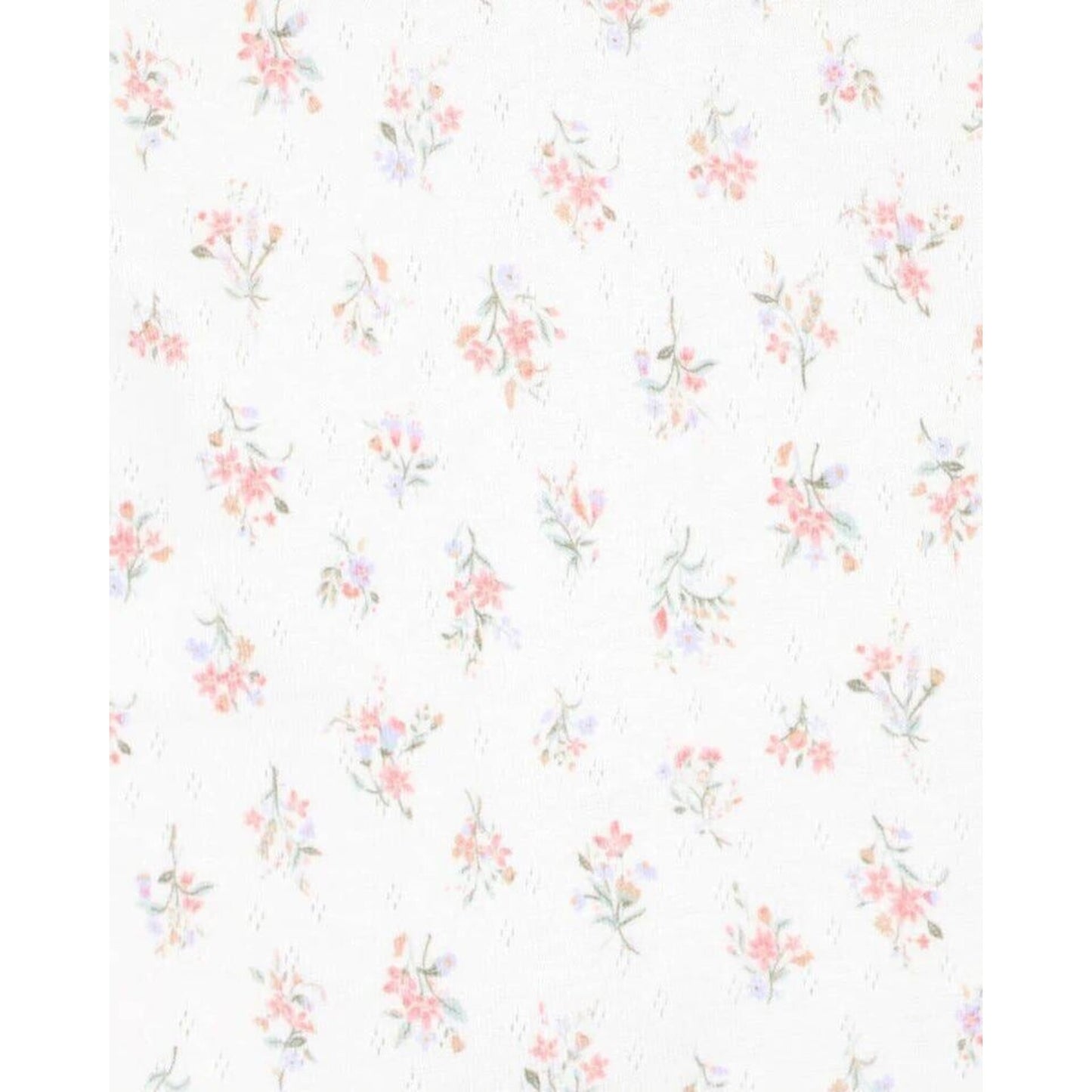 ANYA DITSY PRINT ORGANIC LS ZIP ROMPER – children's product by Bebe | Aster & Ruby