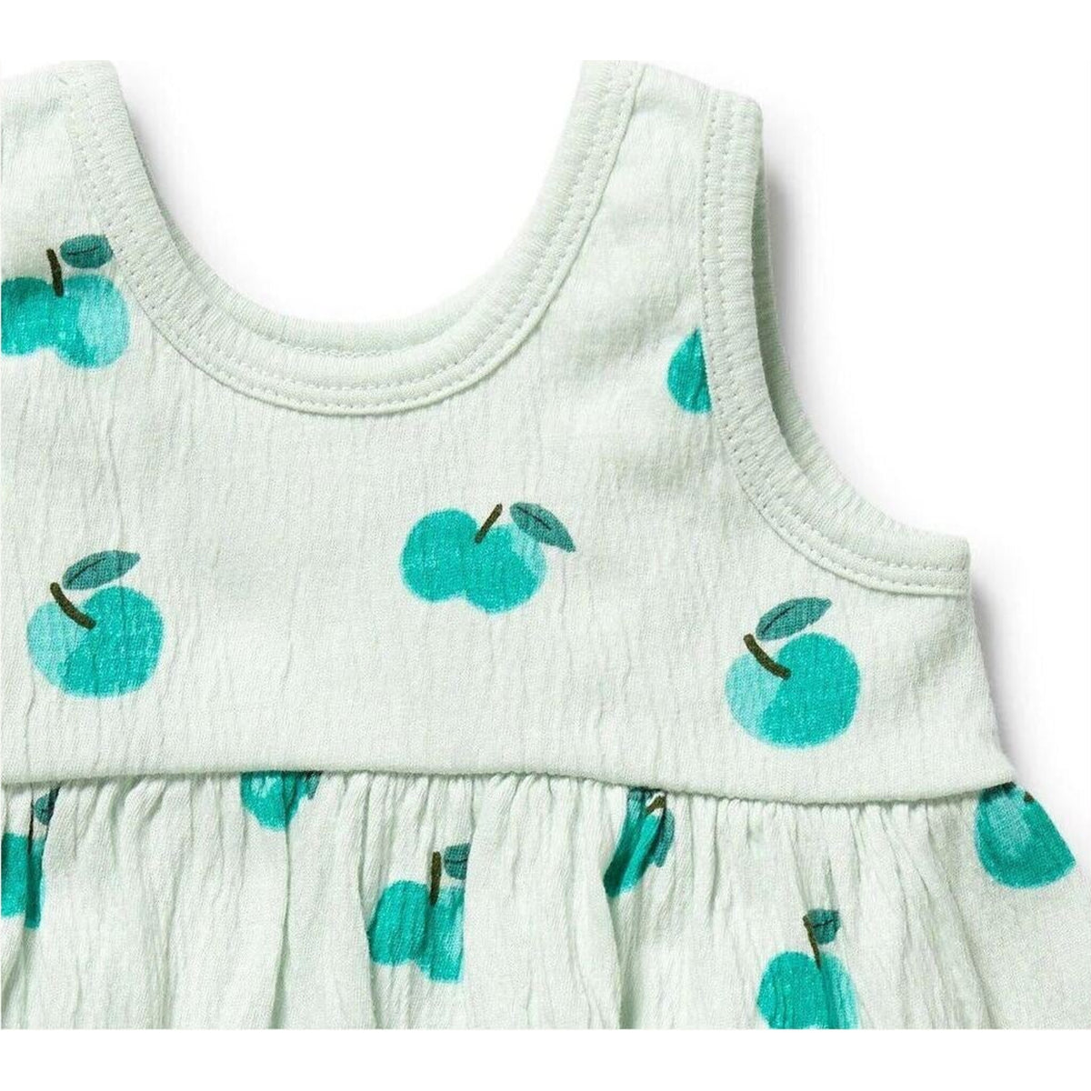 Wilson & Frenchy Apple Papple Organic Ruffle Set | Aster & Ruby