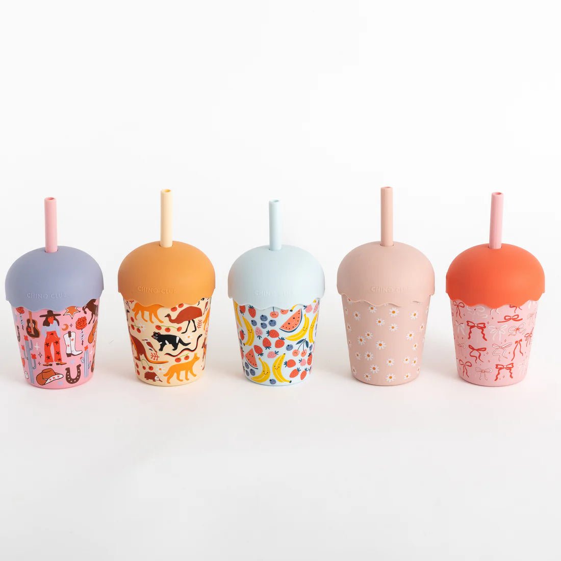 Aussie Animals Mini Smoothie Cup & Straw 200ml - Aster & Ruby