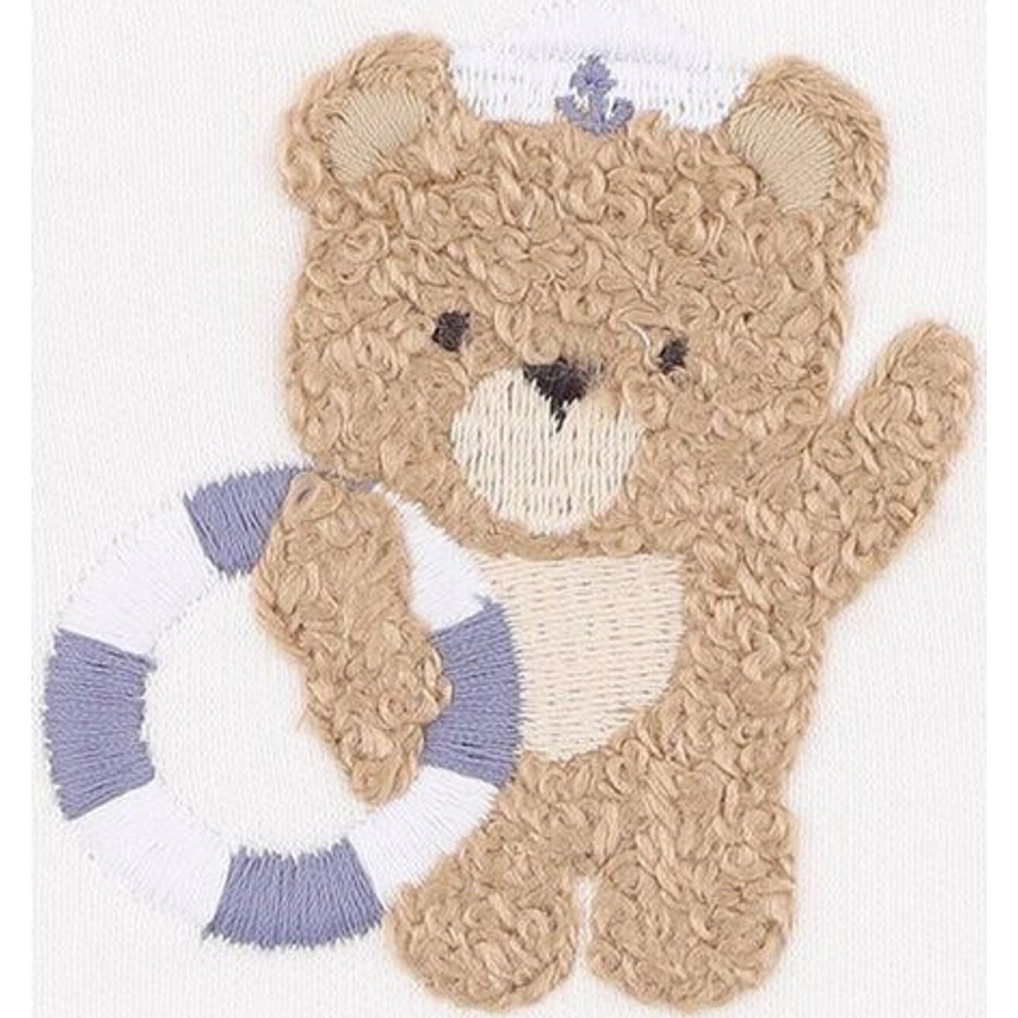 AXEL SAILOR BEAR ORGANIC BODYSUIT – children's product by Bebe | Aster & Ruby